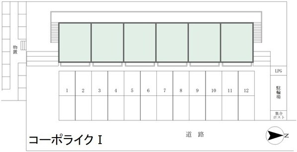 コーポライクⅠの物件内観写真